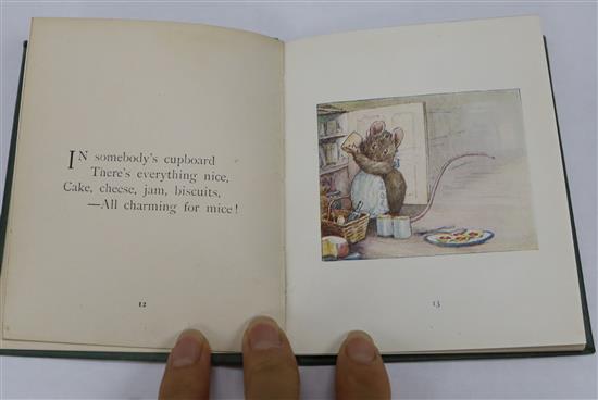 Potter, Beatrix - Appley Dappleys Nursery Rhymes, 1st edition, sextodecimo, 16mo, original boards,